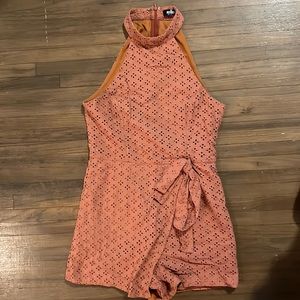 Missguided Halter Neck Romper